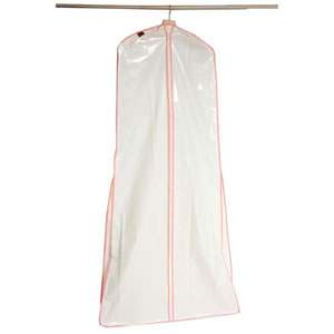 Long dress garment cover 72″ white wedding dress