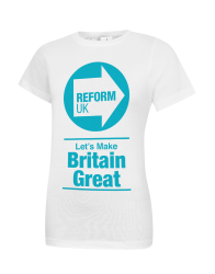 Reform UK T-Shirt | Shop now and stand with Reform UK